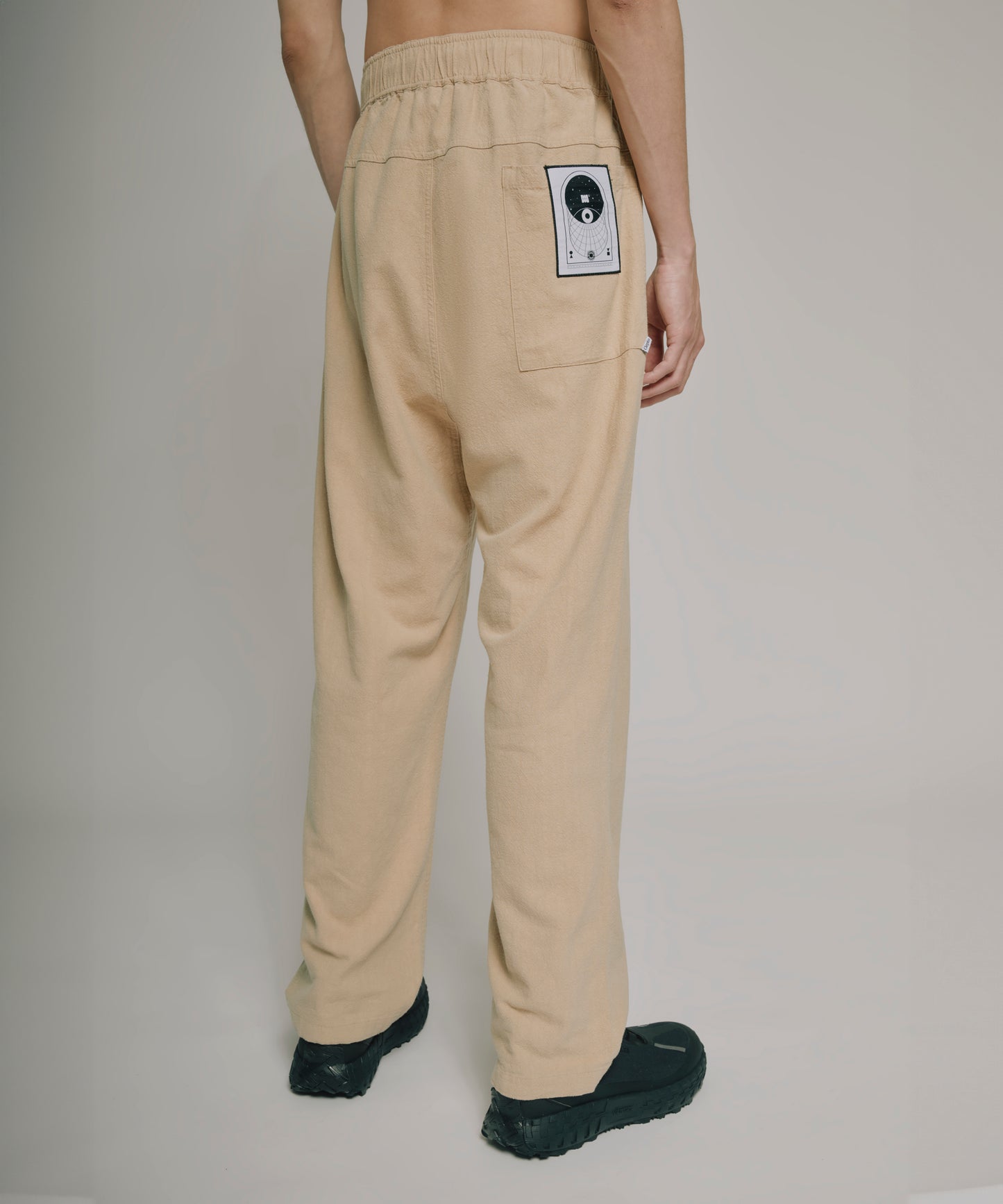 Upcycled Workwear Linen Pants