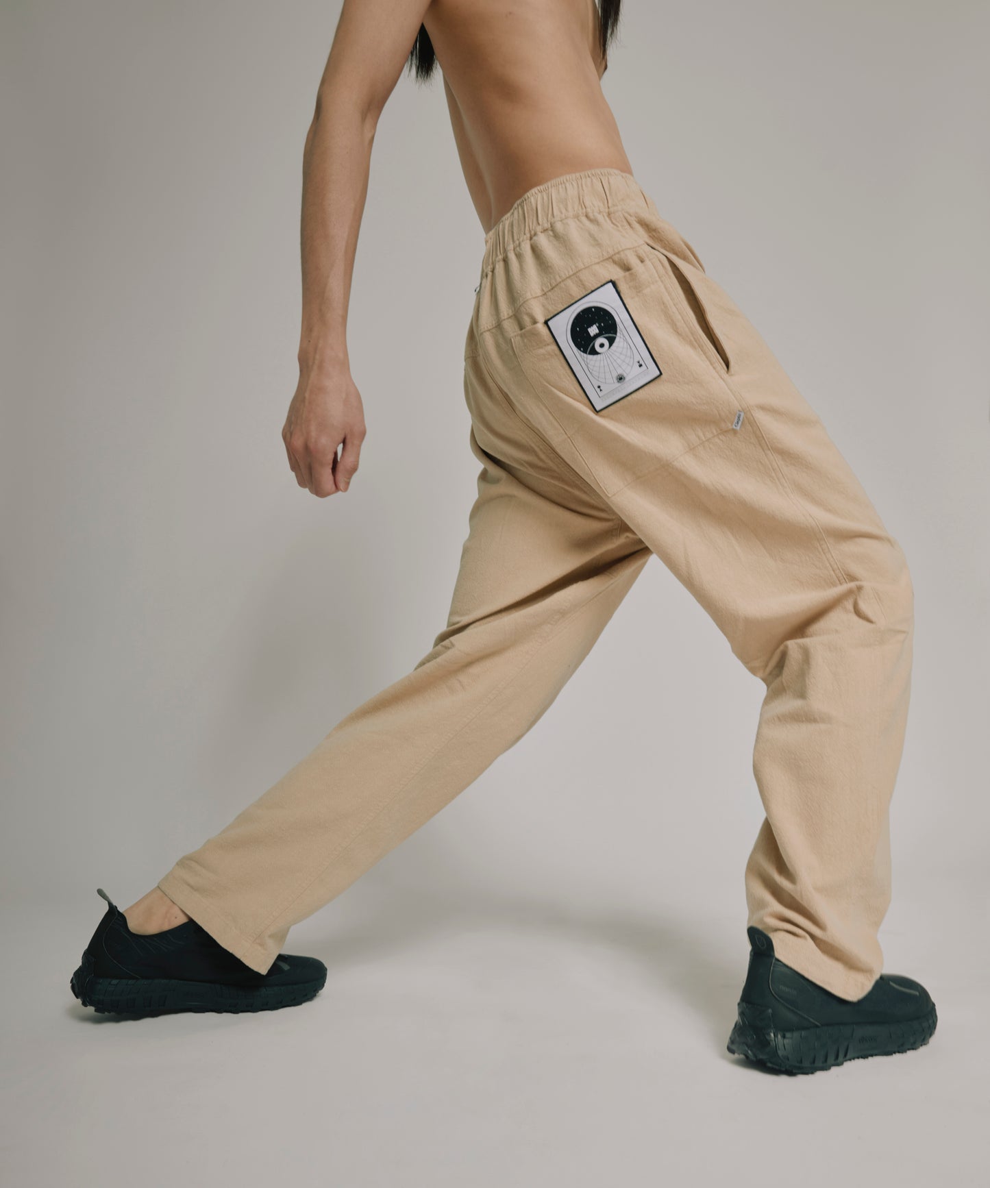 Upcycled Workwear Linen Pants